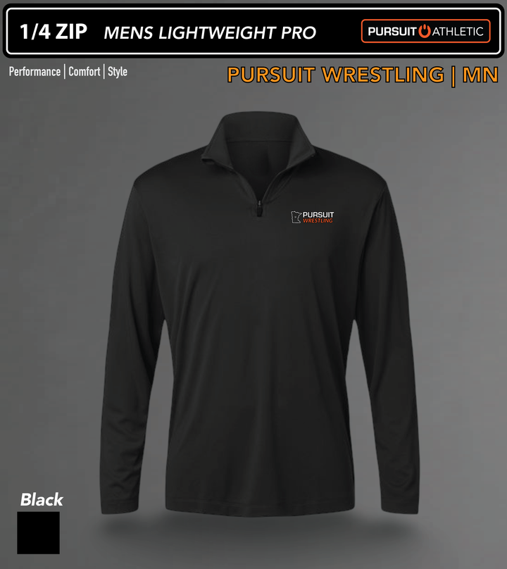 1/4 ZIP | Mens Lightweight Pro | Pursuit Wrestling MN