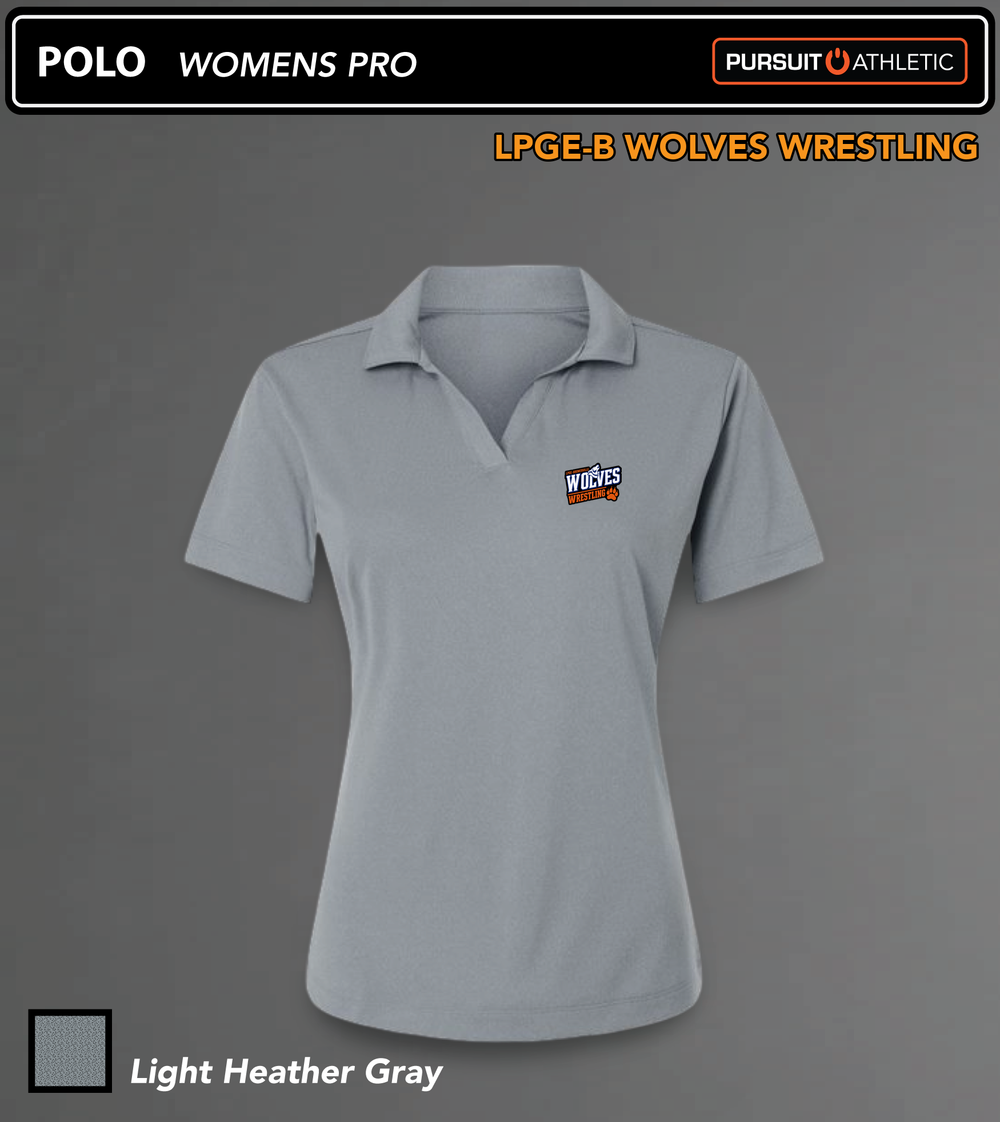 POLO | Womens Pro | LPGE-B Wolves Wrestling - Light Gray