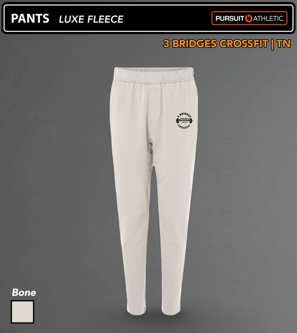 PANTS | Luxe Fleece | 3 Bridges Crossfit TN - Bone
