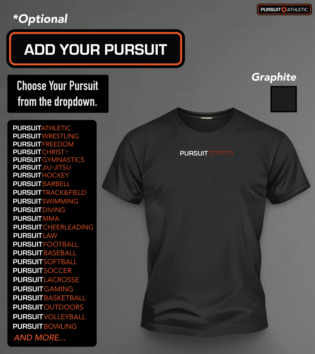 T-SHIRT | Classic Blend | What's Your Pursuit?