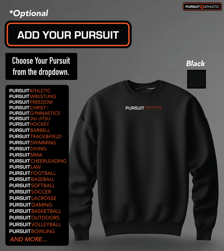 CREW NECK | Classic Blend | What's Your Pursuit?