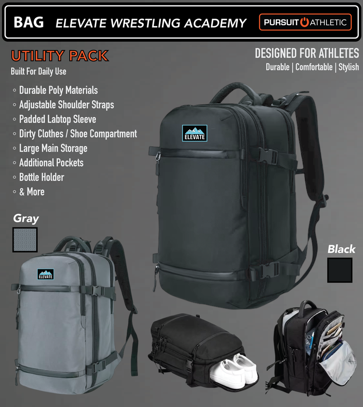 BAG | Utility Pack | Elevate Wrestling Academy