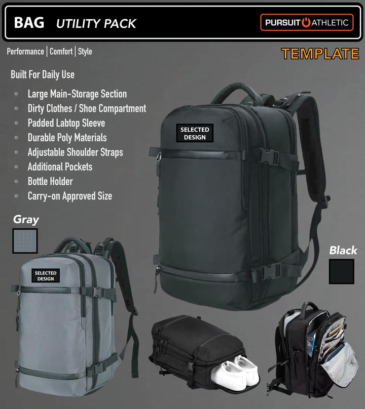 BAG | Utility Pack | 3 Bridges Crossfit TN