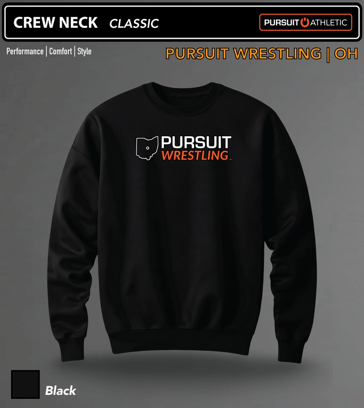 CREW NECK | Classic | Pursuit Wrestling OH