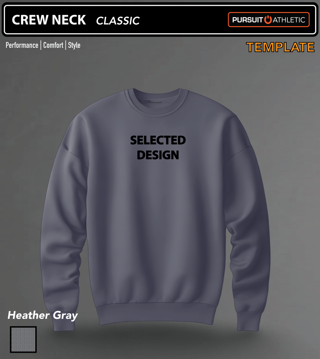 CREW NECK | Classic | 3 Bridges Crossfit TN