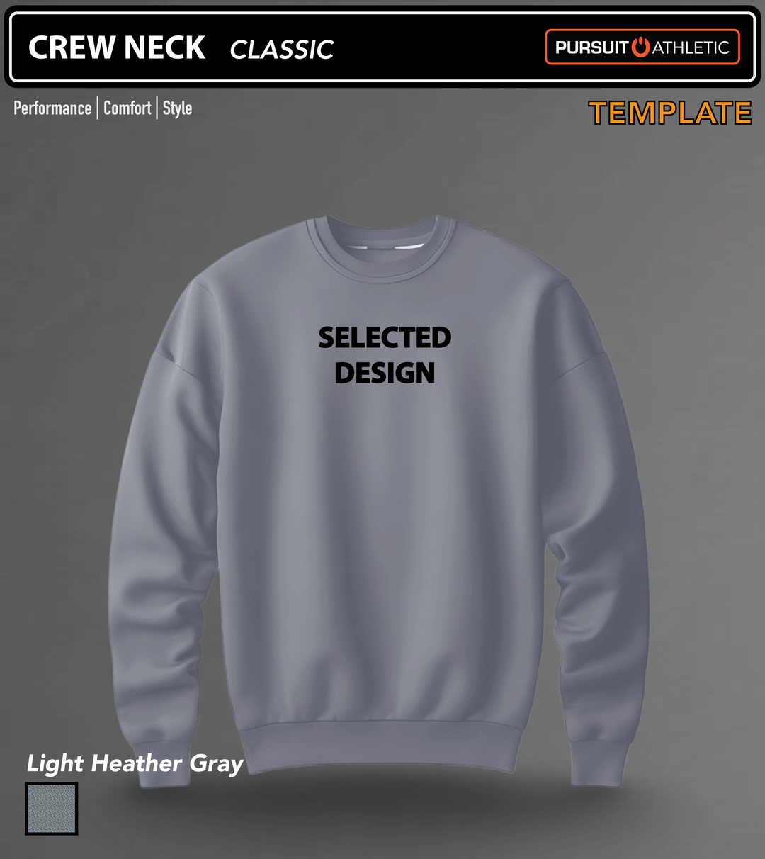 CREW NECK | Classic | 3 Bridges Crossfit TN