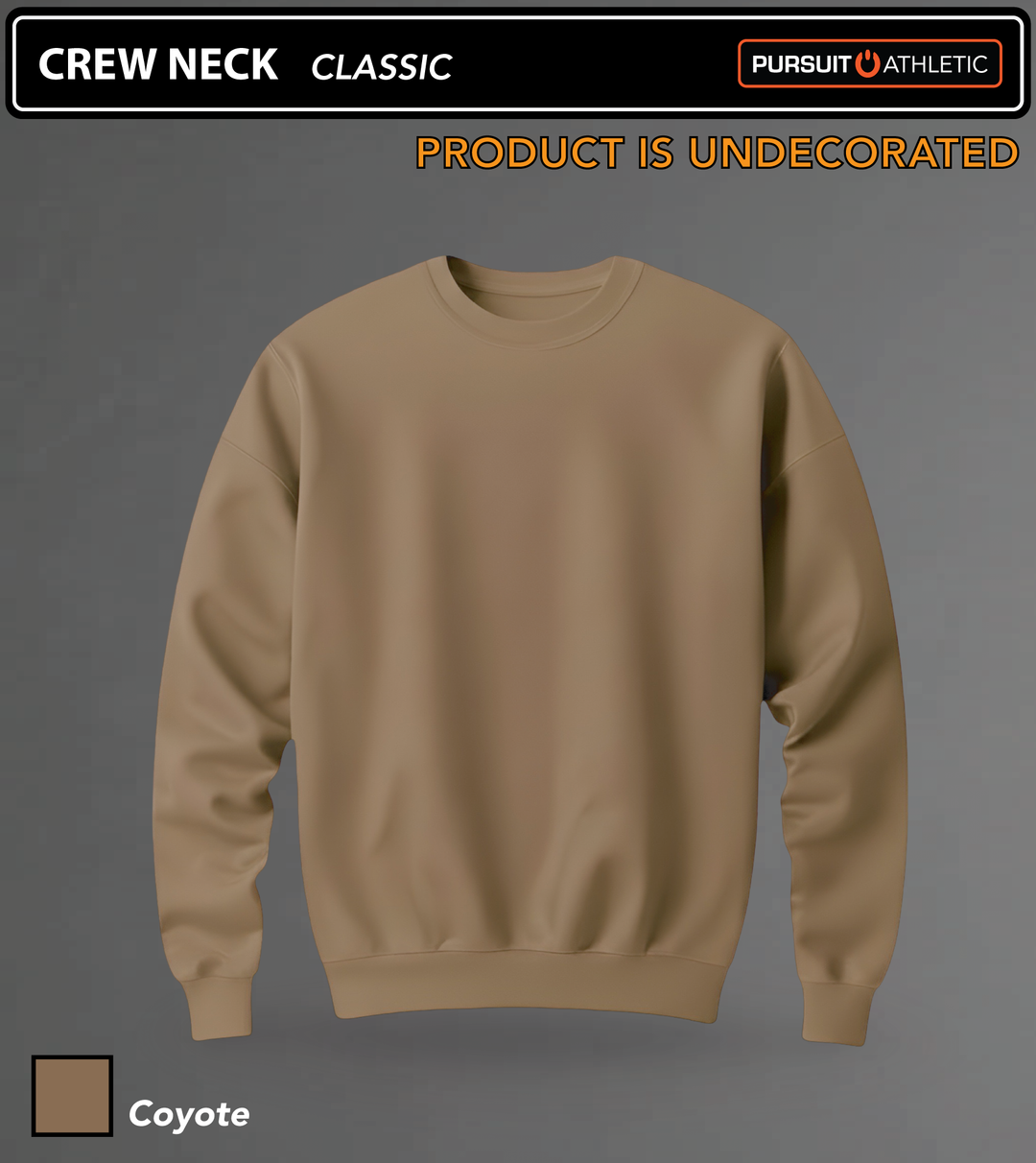 CREW NECK | Classic | Undecorated