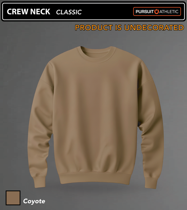 CREW NECK | Classic | Undecorated