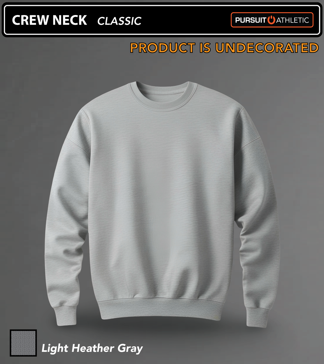 CREW NECK | Classic | Undecorated