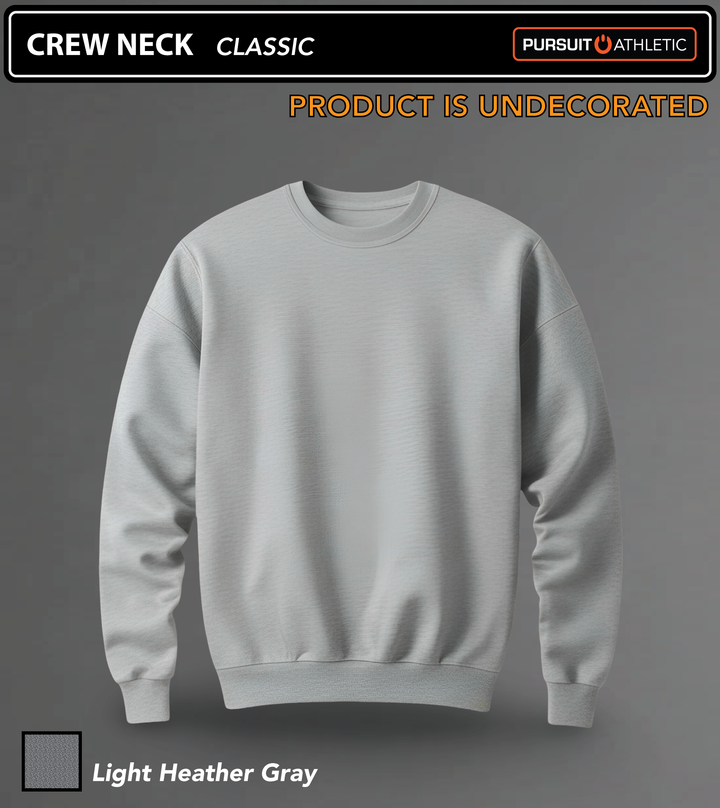 CREW NECK | Classic | Undecorated