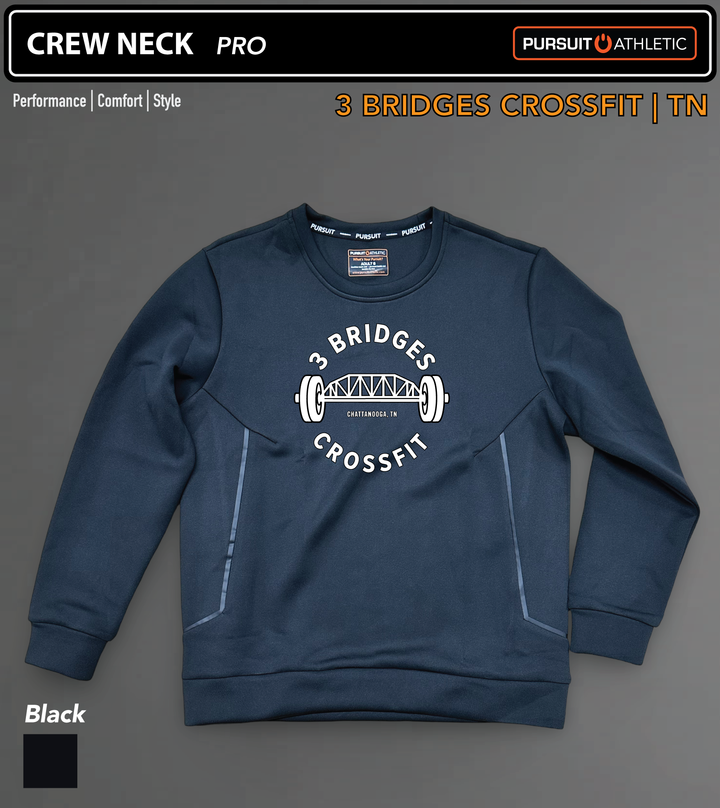 CREW NECK | Pro | 3 Bridges Crossfit TN