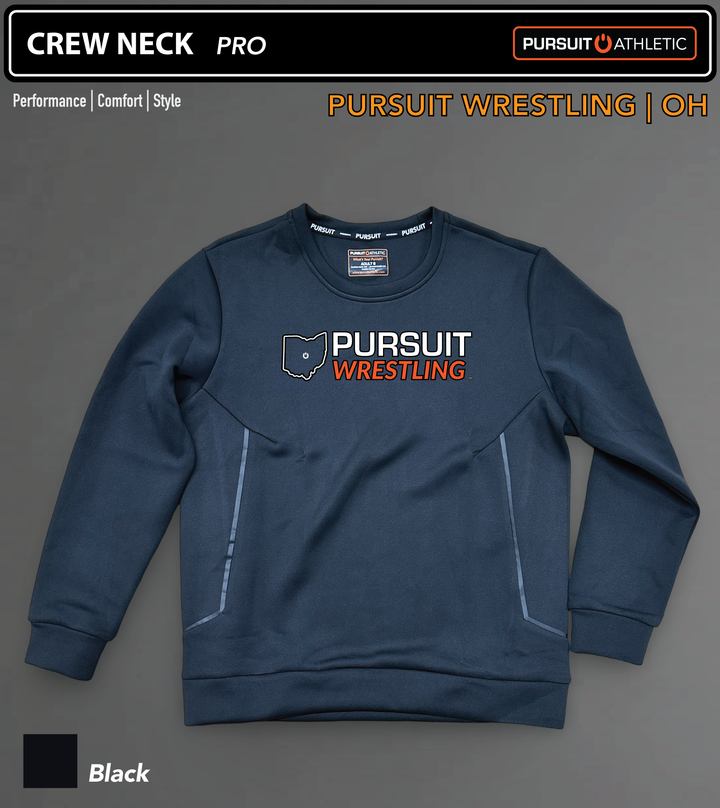 CREW NECK | Pro | Pursuit Wrestling OH