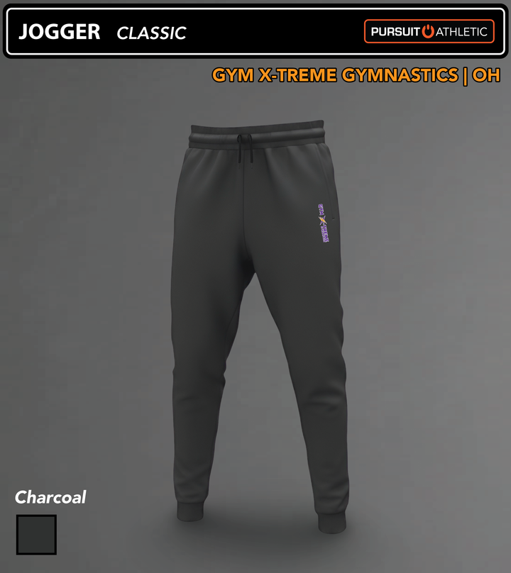 Gym-X-treme-Gymnastics JOGGER Classic Charcoal