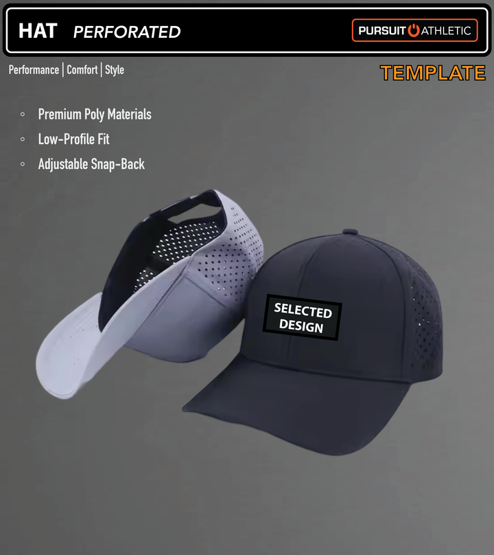 HAT | Perforated | Template