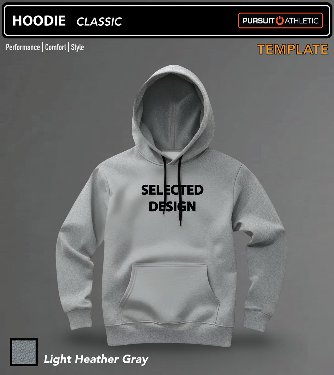 HOODIE | Classic | Template