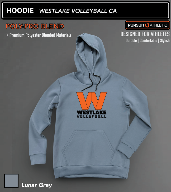 HOODIE | Poly-Pro Blend | Westlake Volleyball CA