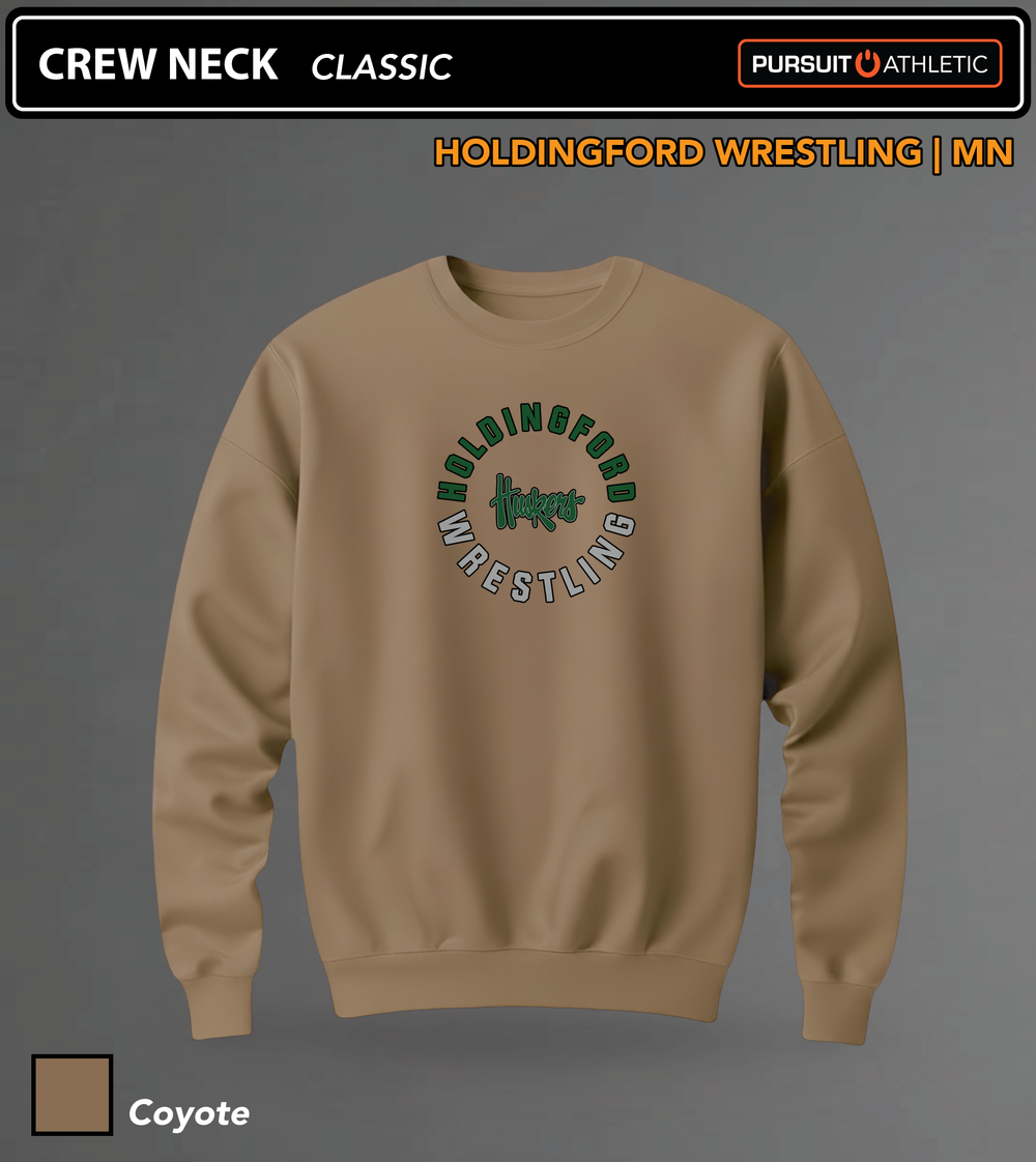 Holdingford-Wrestling CREW-NECK Classic Coyote