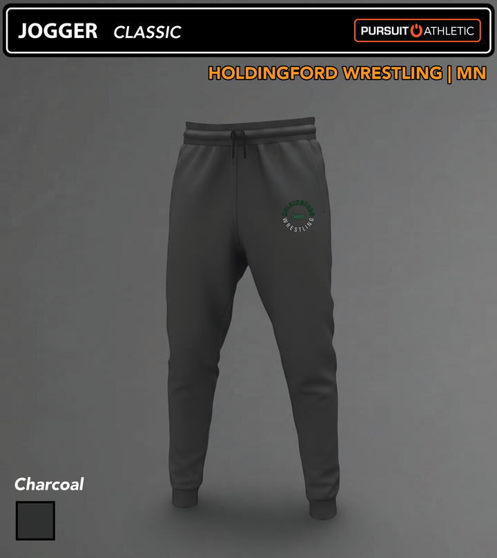 Holdingford-Wrestling JOGGER Classic Charcoal