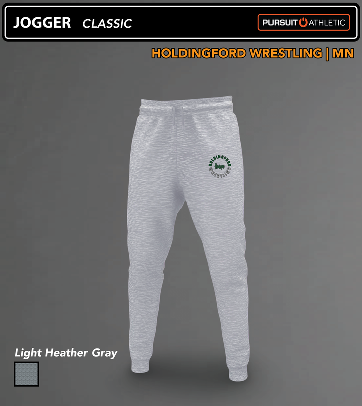 Holdingford-Wrestling JOGGER Classic Light-Heather-Gray