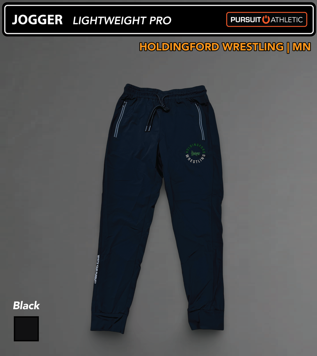 Holdingford-Wrestling JOGGER Lightweight-Pro Black