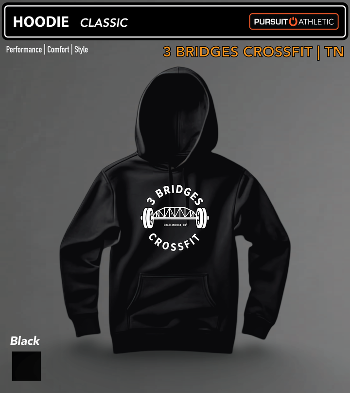 HOODIE | Classic | 3 Bridges Crossfit TN