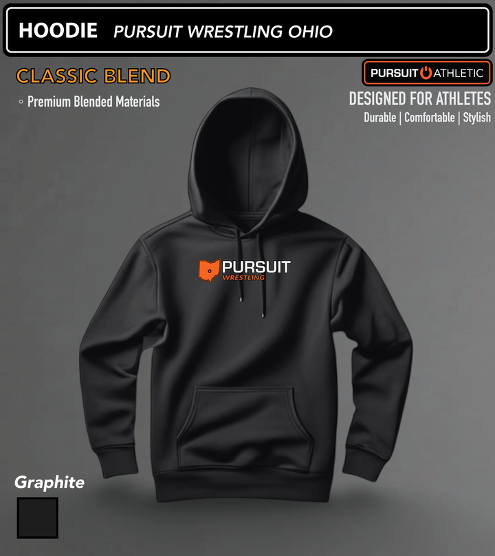 HOODIE | Classic Blend | Pursuit Wrestling Ohio