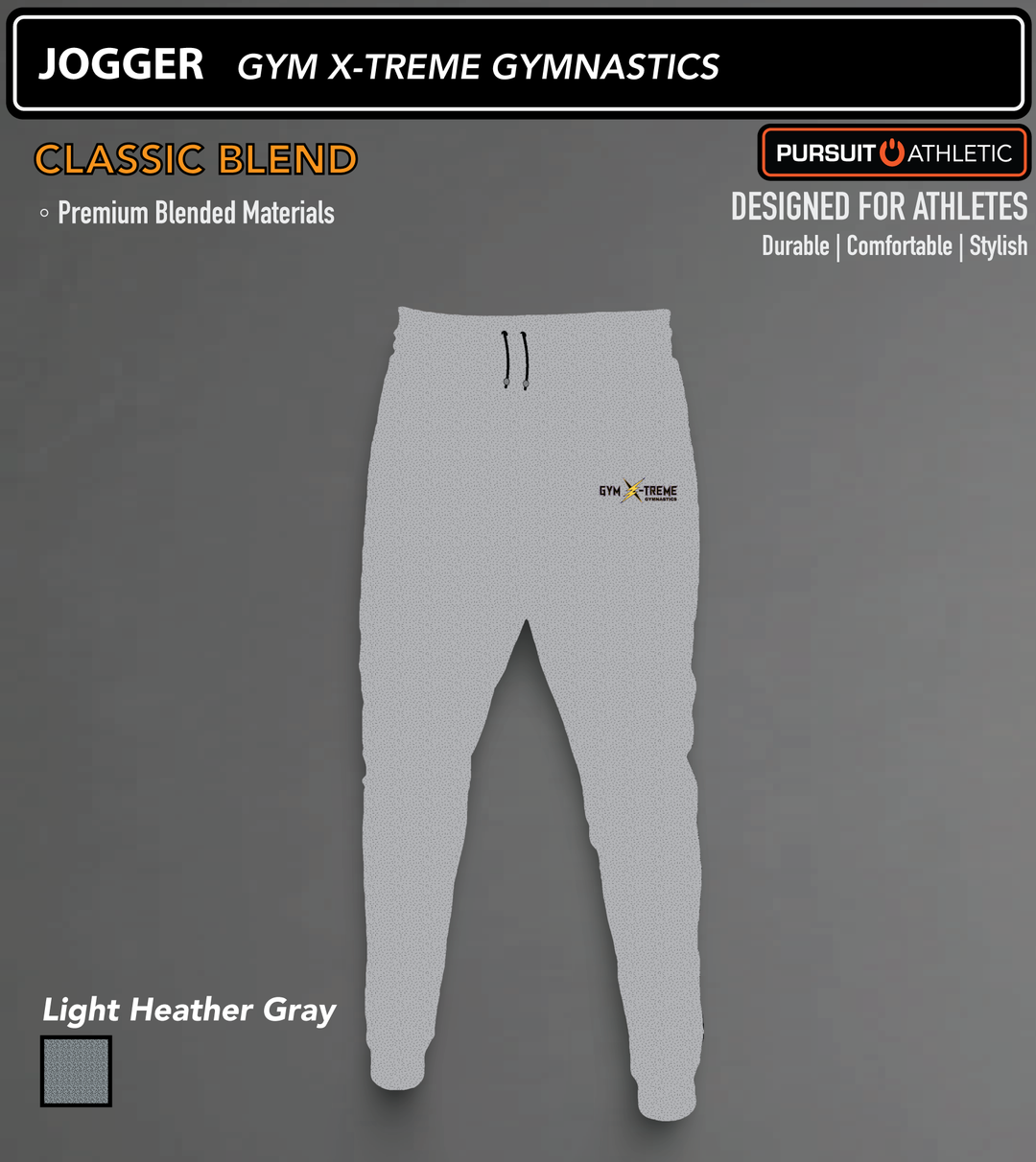 JOGGERS | Classic Blend | Gym X-treme Gymnastics
