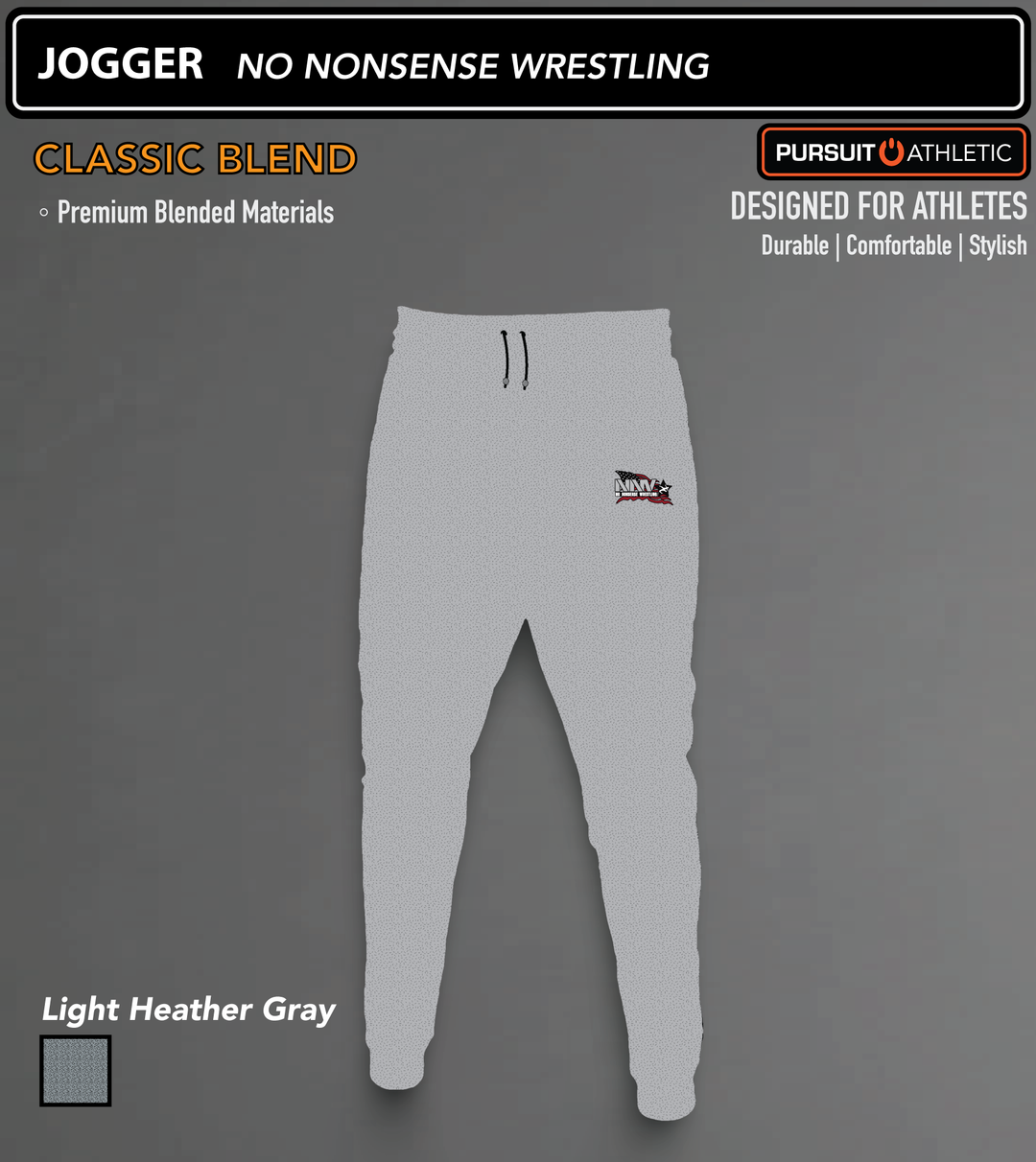 JOGGERS | Classic Blend | No Nonsense Wrestling