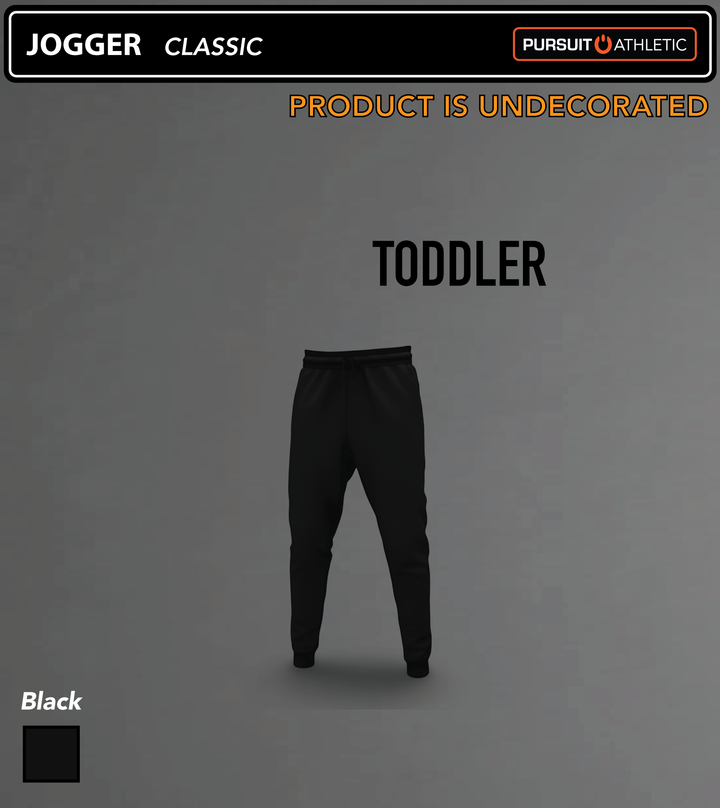 JOGGER | Toddler Classic | Undecorated