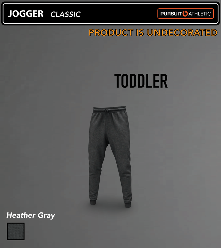 JOGGER | Toddler Classic | Undecorated
