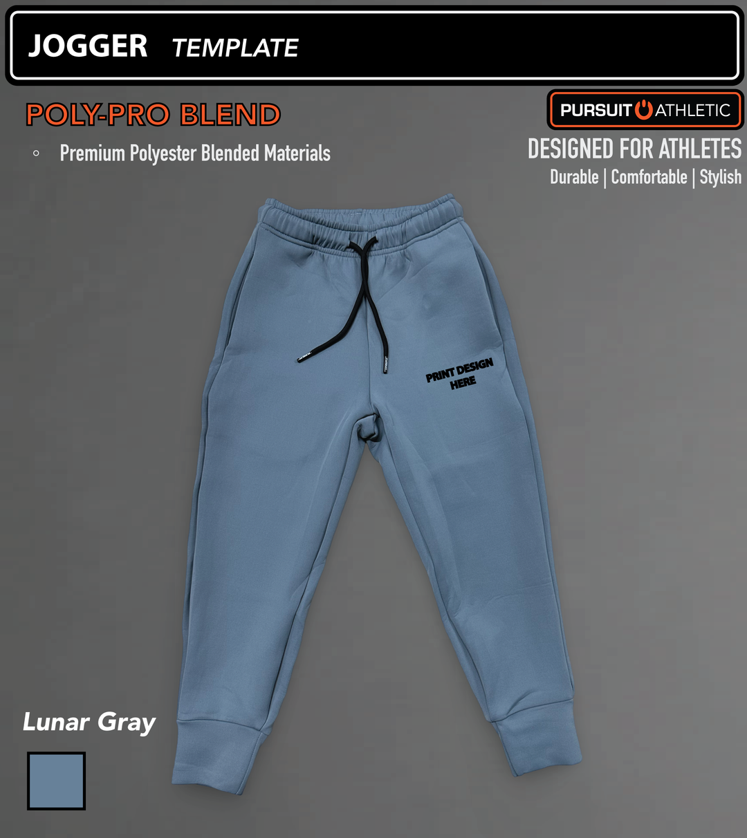 JOGGERS | Poly-Pro Blend | Holdingford Wrestling