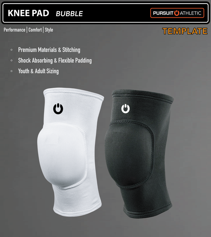 KNEE PAD | Bubble | Template