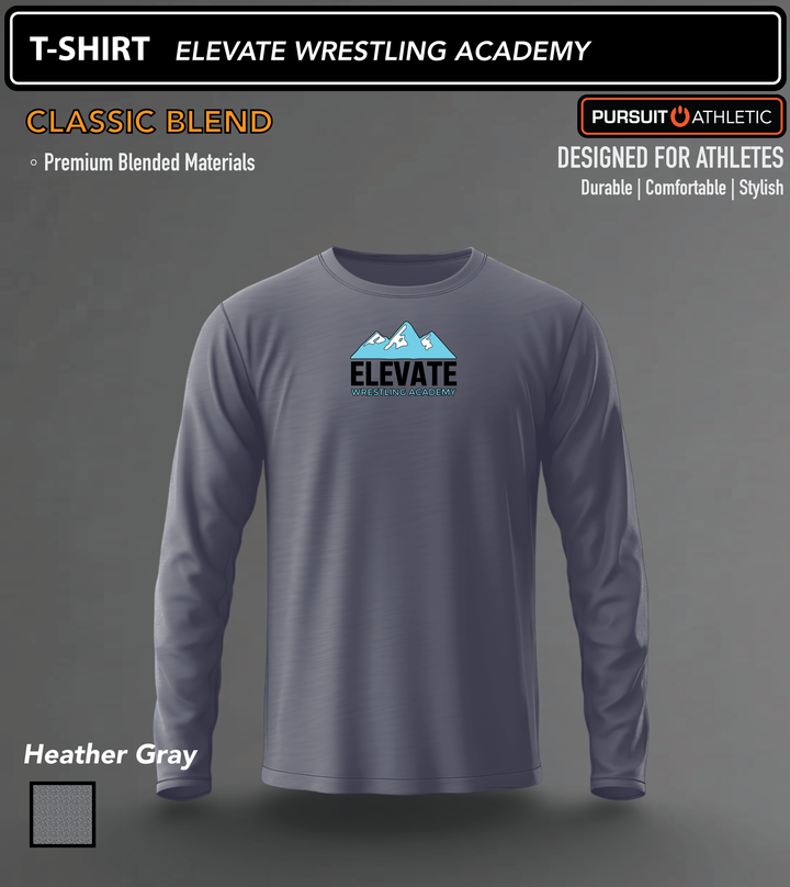 LONG SLEEVE | Classic Blend | Elevate Wrestling Academy