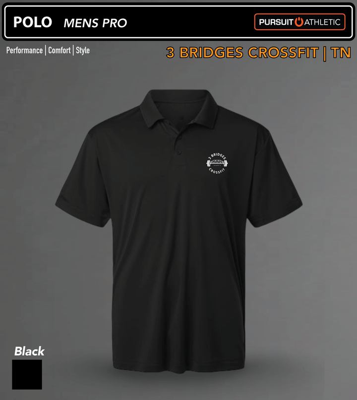 POLO | Mens Pro | 3 Bridges Crossfit TN