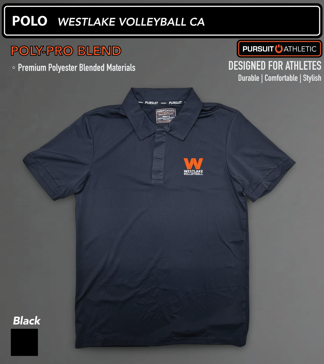 POLO | Poly-Pro Blend | Westlake Volleyball CA