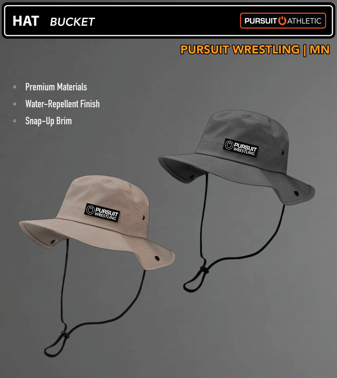 Pursuit-Wrestling-MN HAT Bucket All-Colors