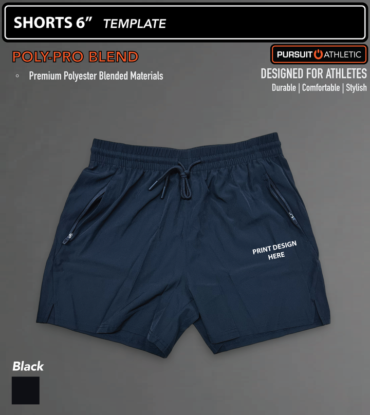 SHORTS | Poly-Pro Blend | Holdingford Wrestling