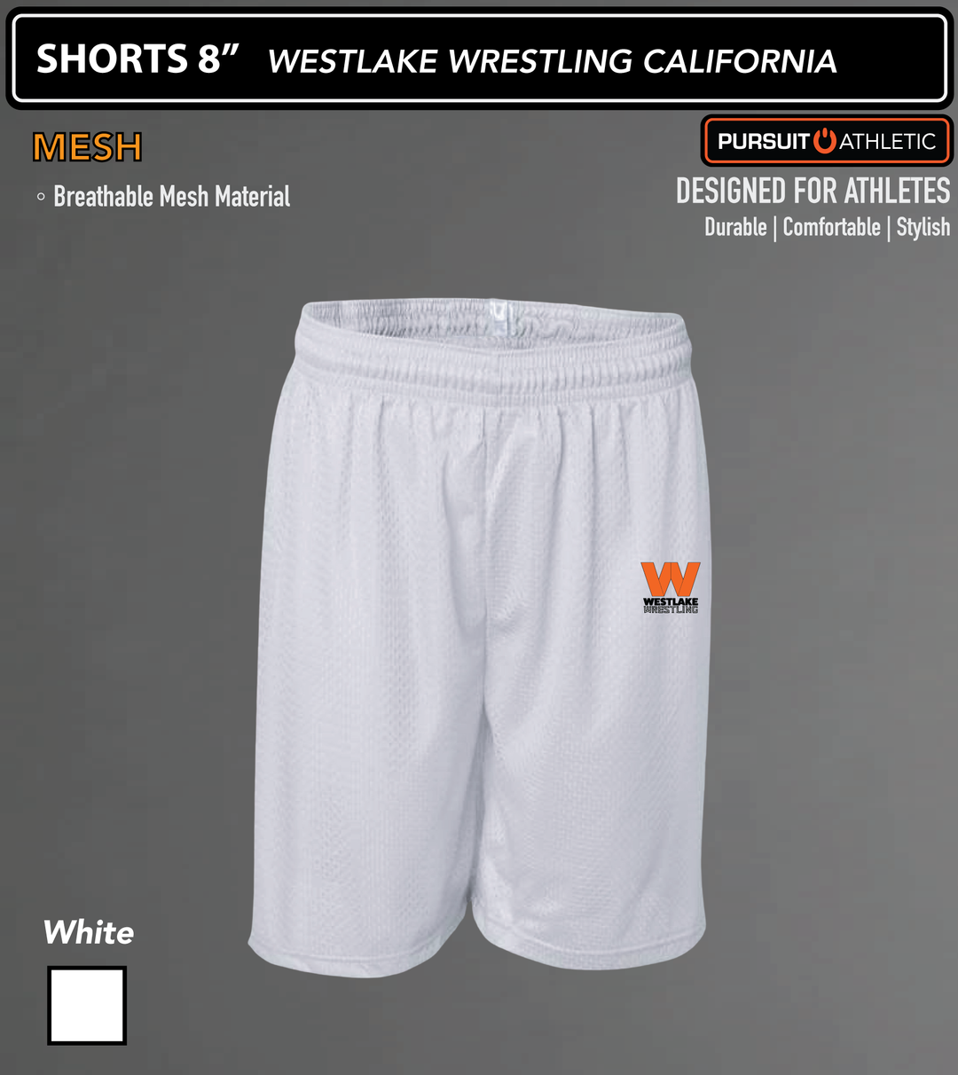 SHORTS | Mesh | Westlake Wrestling California
