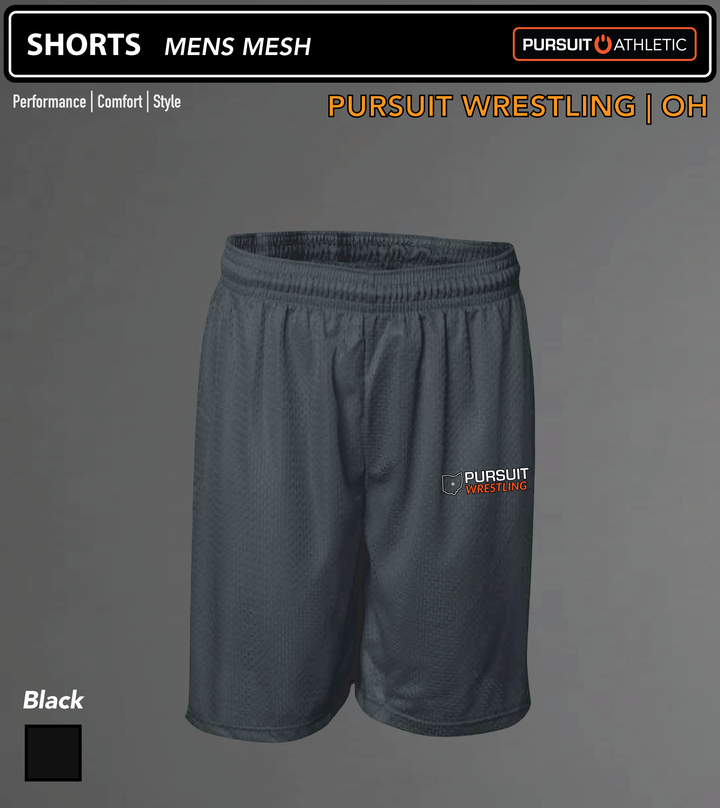 SHORTS | Mens Mesh | Pursuit Wrestling OH