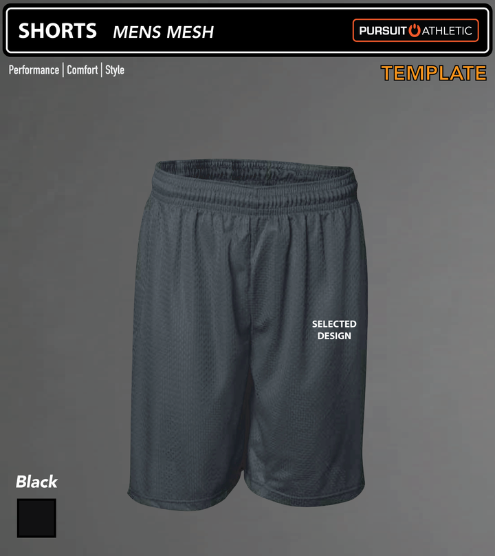SHORTS | Mens Mesh | Template