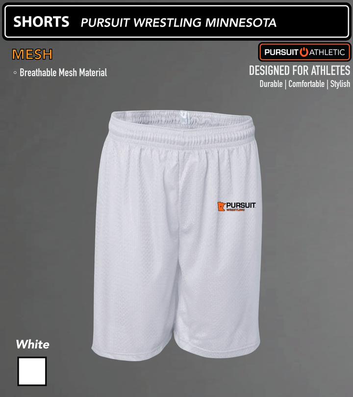 SHORTS | Mesh | Pursuit Wrestling Minnesota