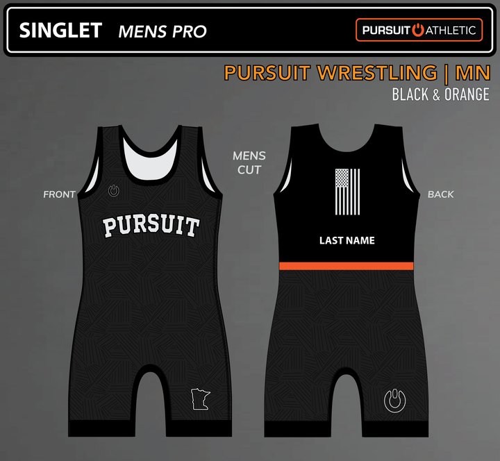 SINGLET | Mens Pro | Pursuit Wrestling | MN