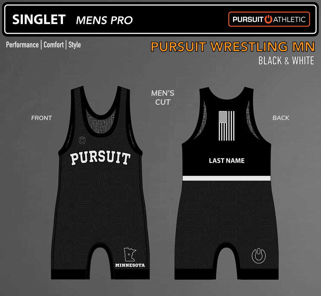 PRE-ORDER | Singlet | Mens Pro | Pursuit Wrestling MN