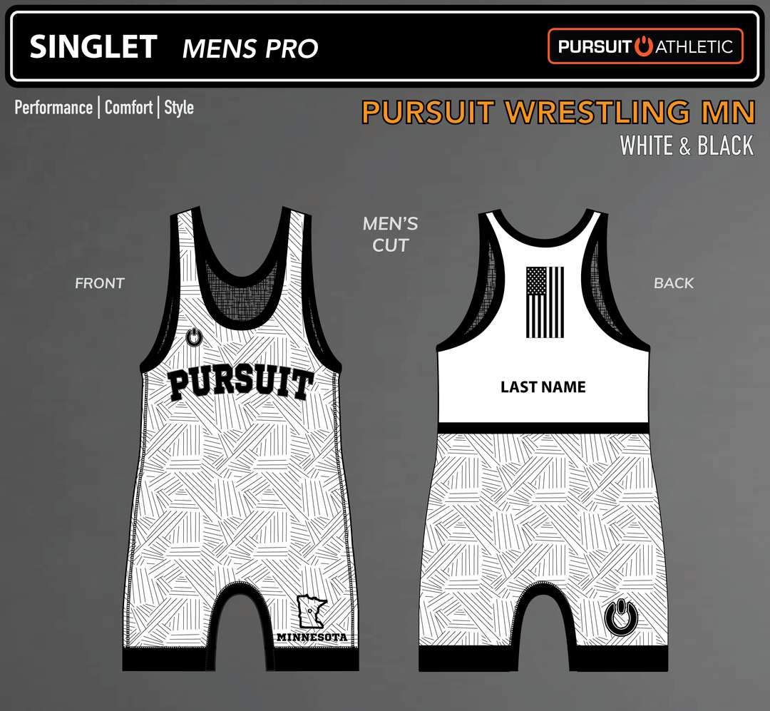 PRE-ORDER | Singlet | Mens Pro | Pursuit Wrestling MN