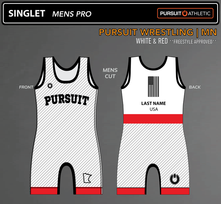 SINGLET | Mens Pro | Pursuit Wrestling | MN