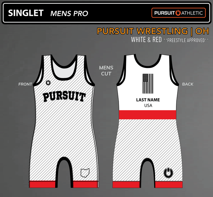 SINGLET | Mens Pro | Pursuit Wrestling | OH