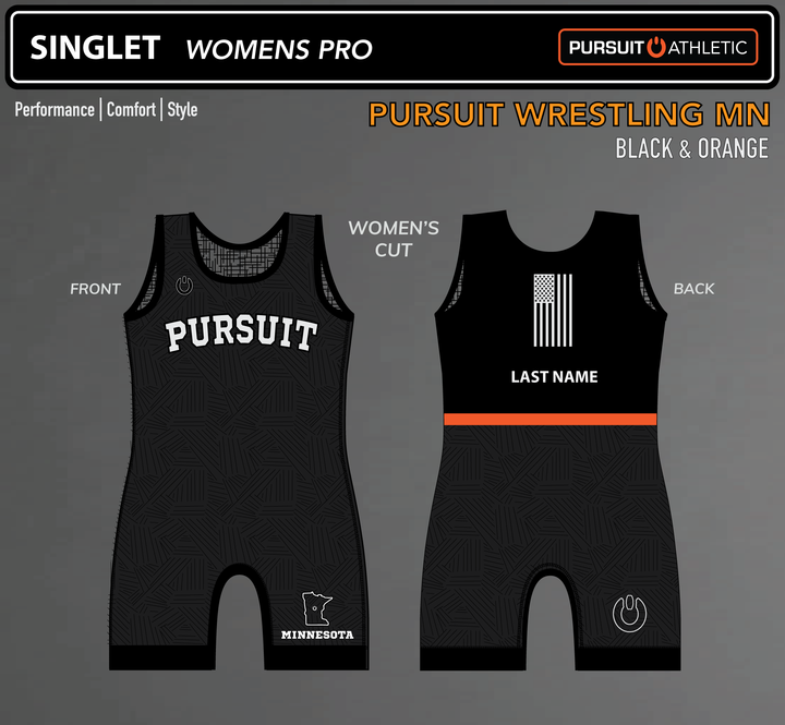 PRE-ORDER | Singlet | Womens Pro | Pursuit Wrestling MN