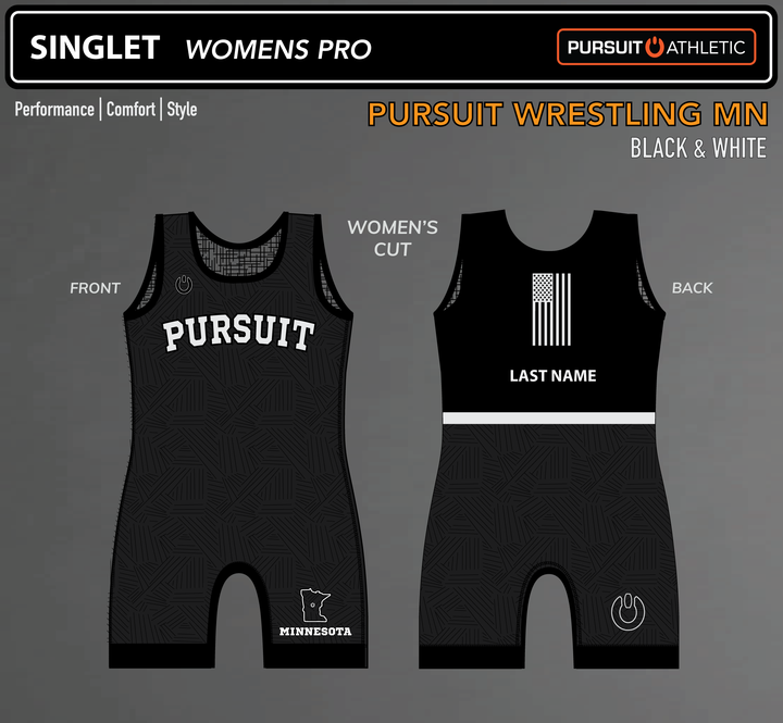 PRE-ORDER | Singlet | Womens Pro | Pursuit Wrestling MN