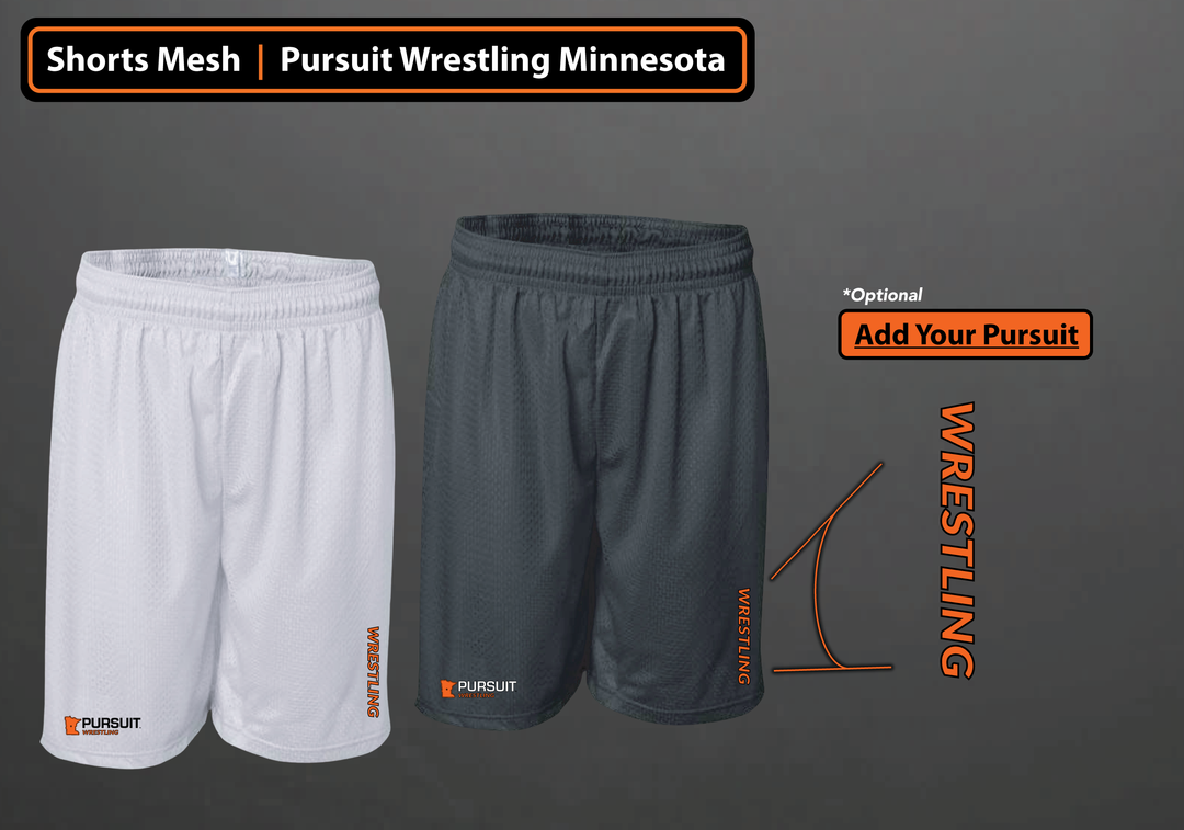Shorts Mesh | Pursuit Wrestling Minnesota