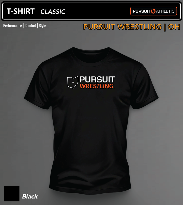 T-SHIRT | Classic | Pursuit Wrestling OH